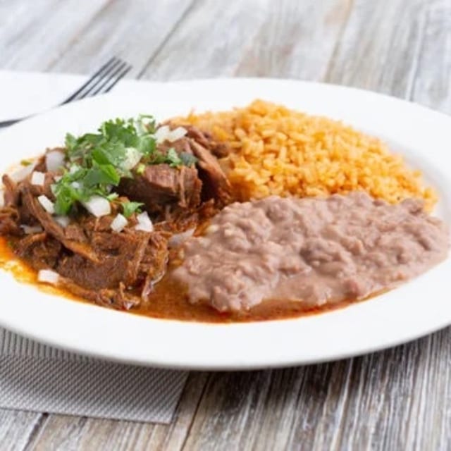 Birria Plate.