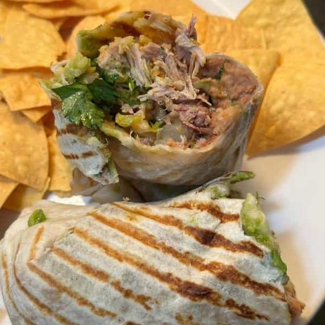 Viva Mexico Burrito.