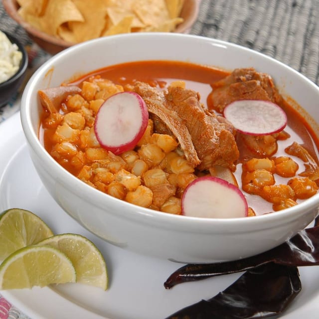 Pozole Soup.